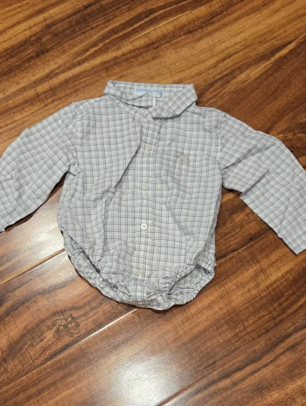 Janie & Jack EUC 12-18 Months Corduroy Overalls, Plaid Bodysuit, Cotton Bodysuit
